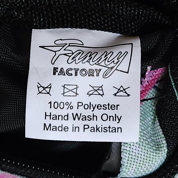 FUN FLAMINGO PRINT FANNY PACK Fanny Factory Waist Bag BNWOT - Picture 6 of 6